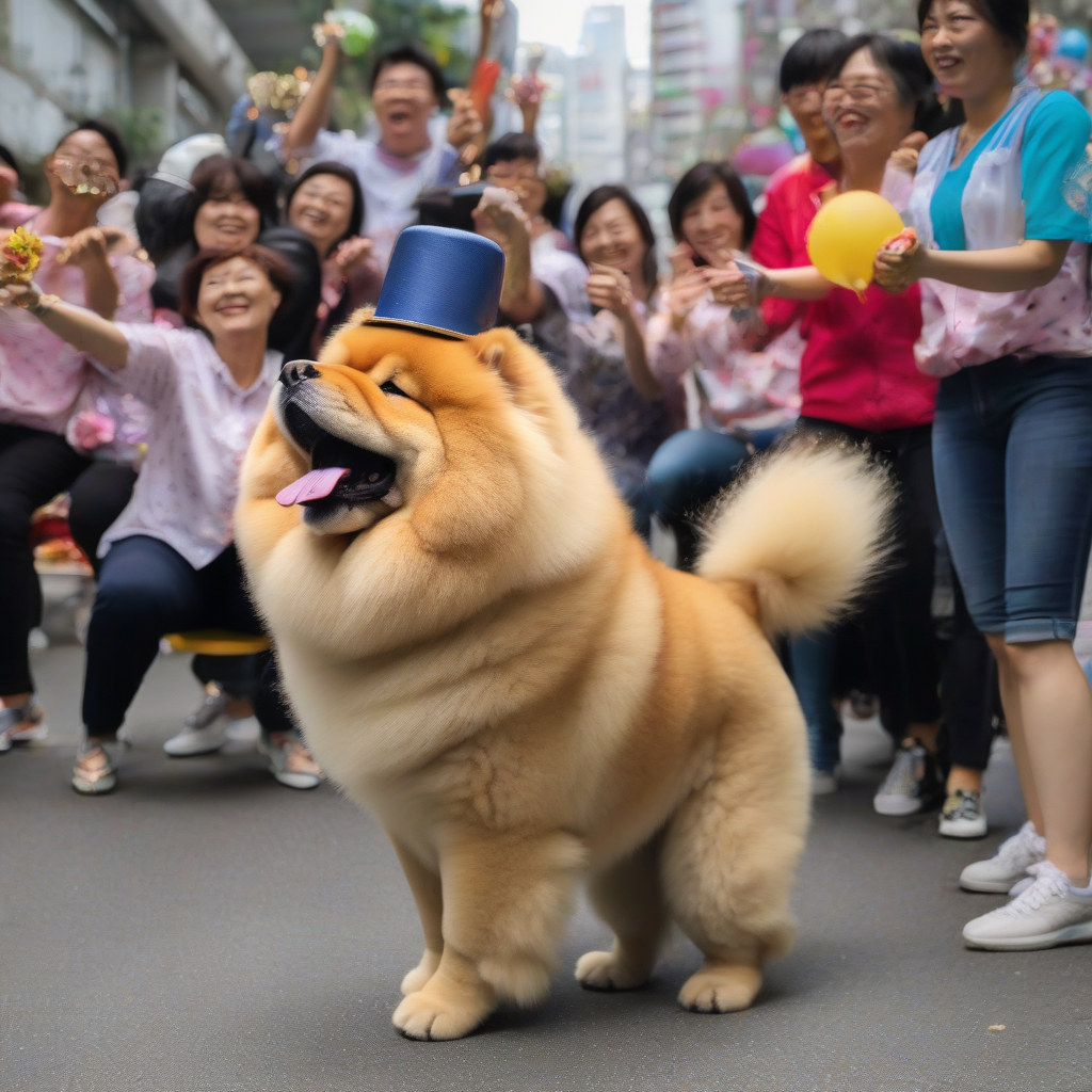 a lion dog celebrating in taiwan by मुफ्त एआई छवि जनरेटर - बिना लॉगिन के✨ | AIGAZOU