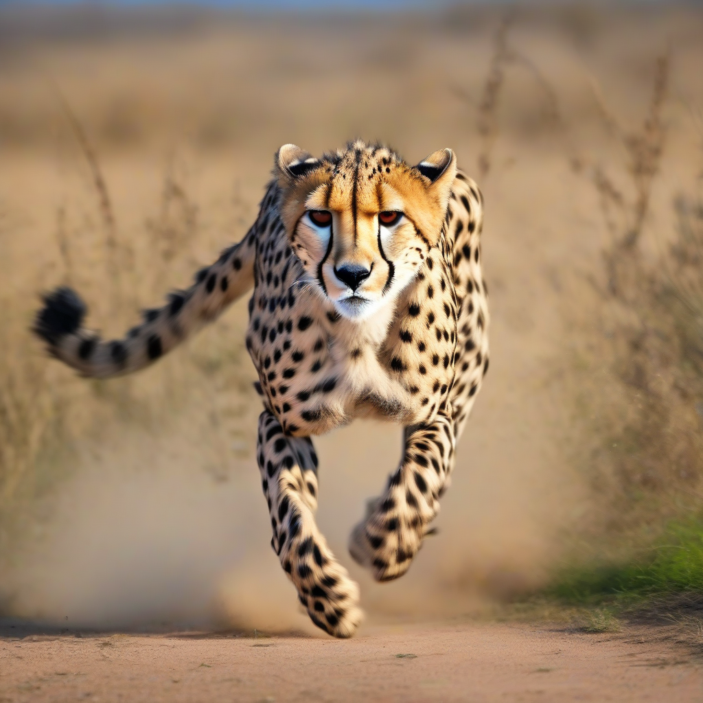 fast cheetah in nature colorful by मुफ्त एआई छवि जनरेटर - बिना लॉगिन के✨ | AIGAZOU