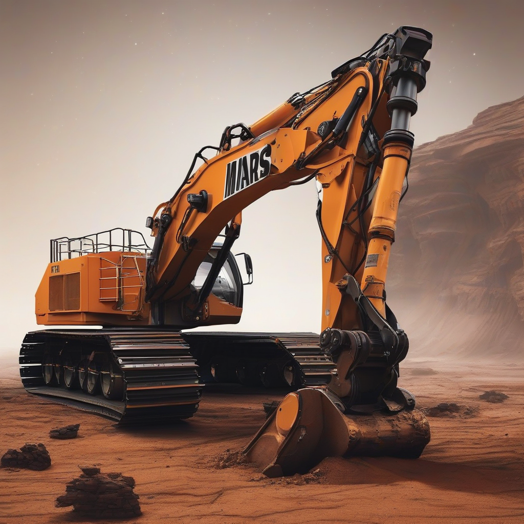 mars excavator by मुफ्त एआई छवि जनरेटर - बिना लॉगिन के✨ | AIGAZOU