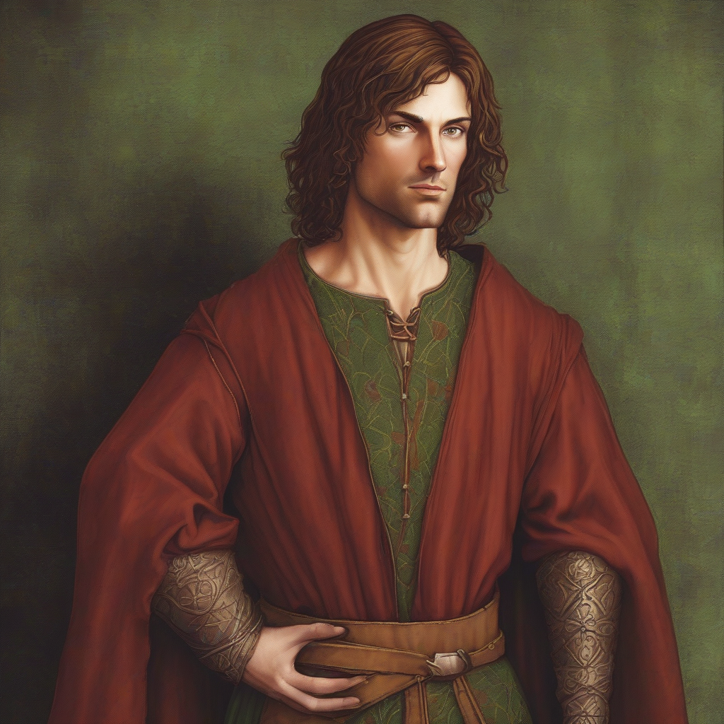 medieval lord in the 15th century with a red tunic by मुफ्त एआई छवि जनरेटर - बिना लॉगिन के✨ | AIGAZOU