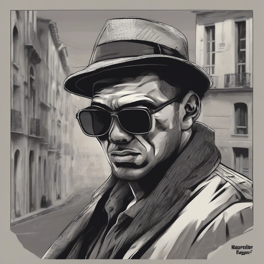 gangster de marseille by Free AI Image Generator & Maker - No login required✨ | AIGAZOU