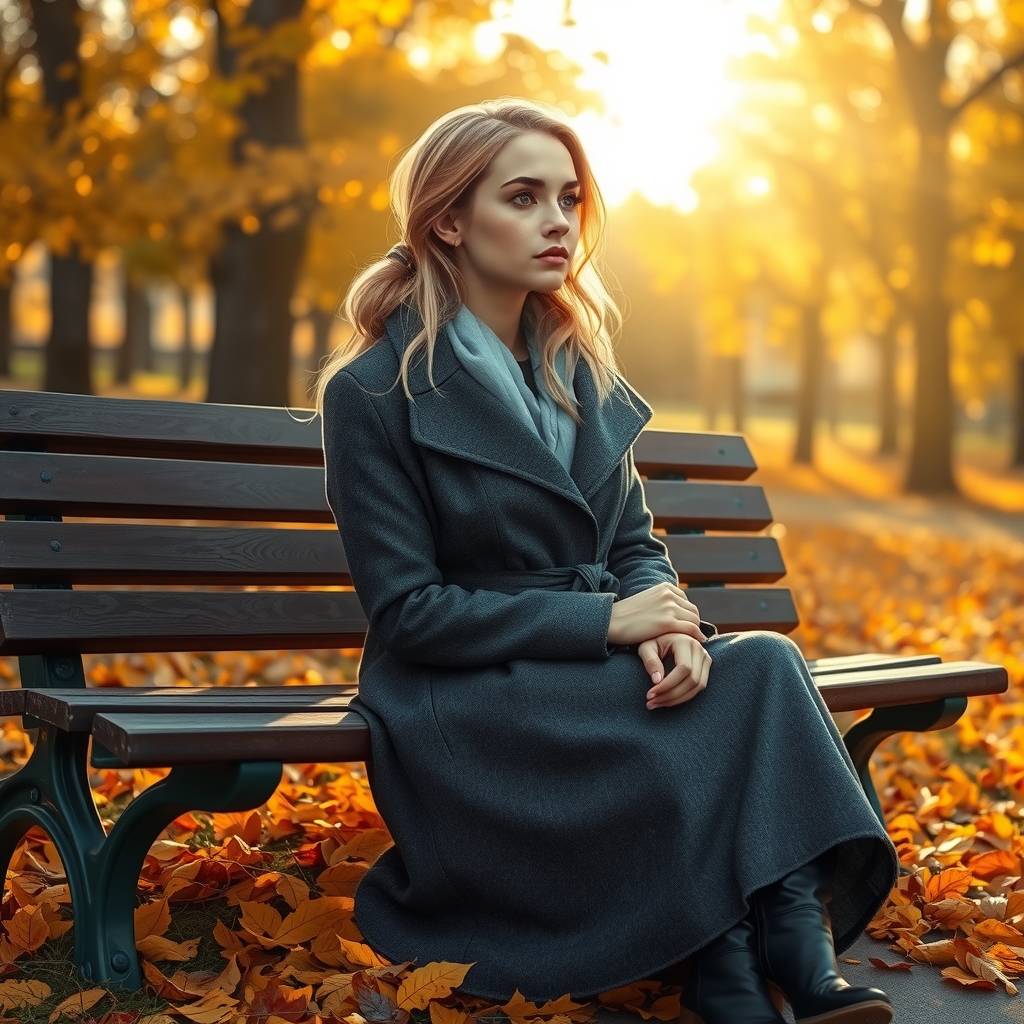 captivating photo young european woman autumn by मुफ्त एआई छवि जनरेटर - बिना लॉगिन के✨ | AIGAZOU