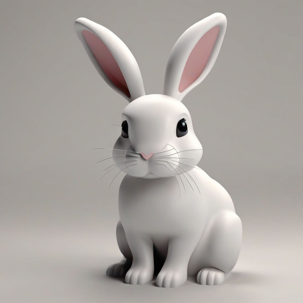 3d rabbit by मुफ्त एआई छवि जनरेटर - बिना लॉगिन के✨ | AIGAZOU