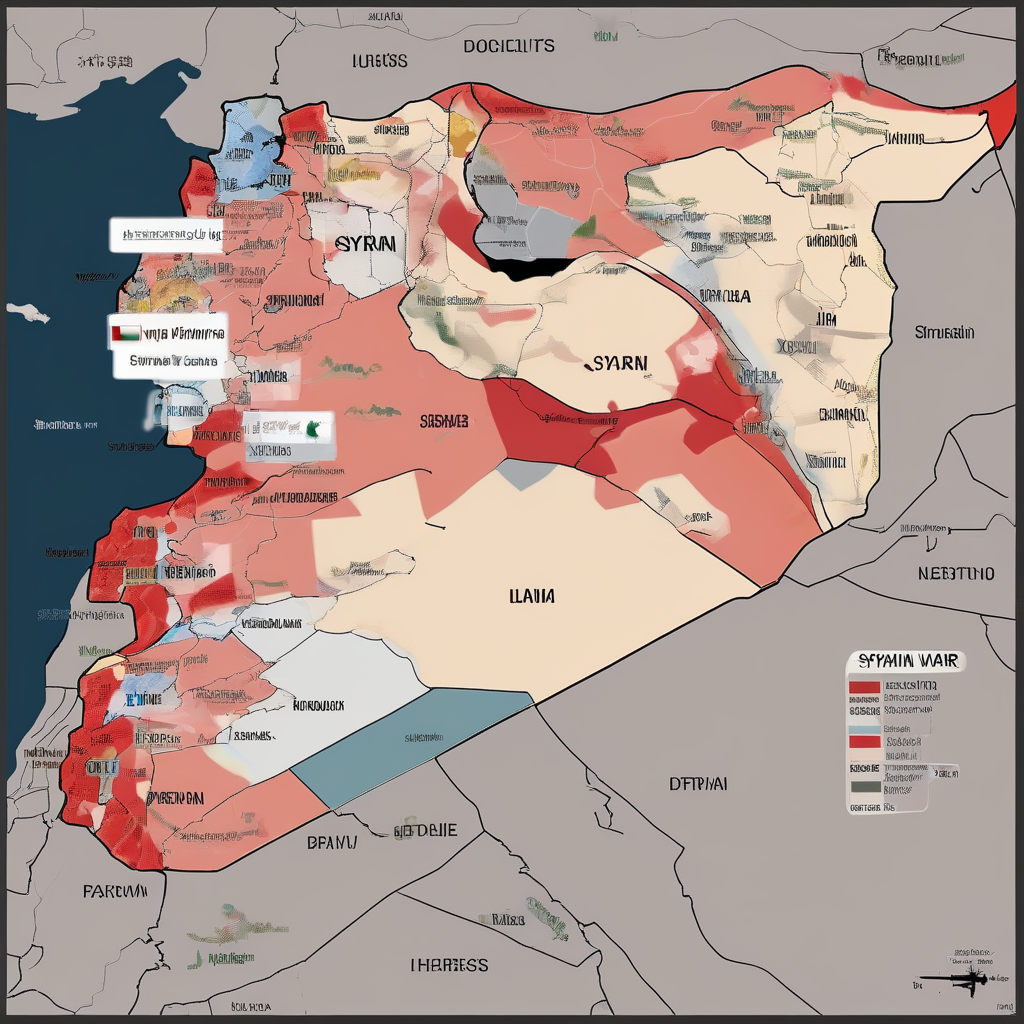 syrian war situation by मुफ्त एआई छवि जनरेटर - बिना लॉगिन के✨ | AIGAZOU