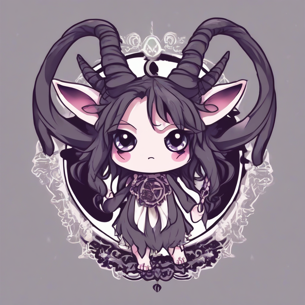 baphomet kawaii chibi by मुफ्त एआई छवि जनरेटर - बिना लॉगिन के✨ | AIGAZOU