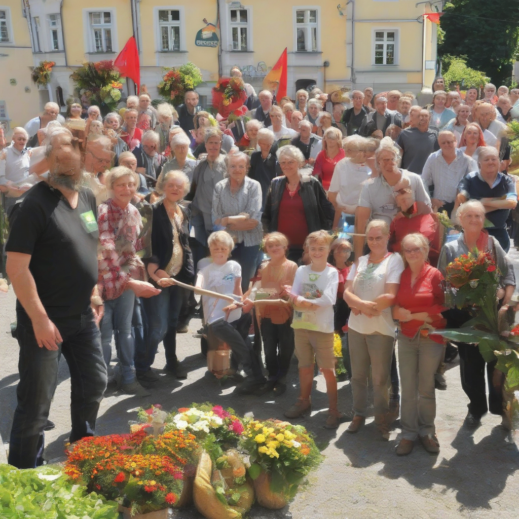 10th birthday celebration solidarischen landwirtschaft passau by मुफ्त एआई छवि जनरेटर - बिना लॉगिन के✨ | AIGAZOU