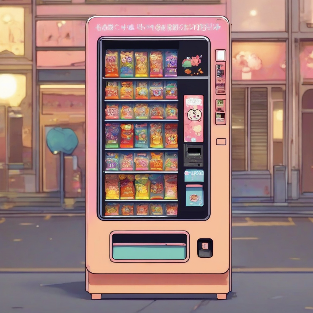 a cute vending machine that grants wishes by मुफ्त एआई छवि जनरेटर - बिना लॉगिन के✨ | AIGAZOU