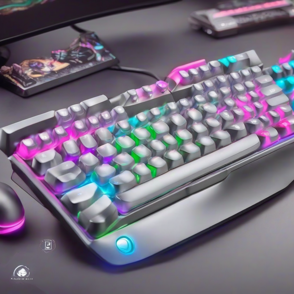 gaming keyboard beautiful by मुफ्त एआई छवि जनरेटर - बिना लॉगिन के✨ | AIGAZOU