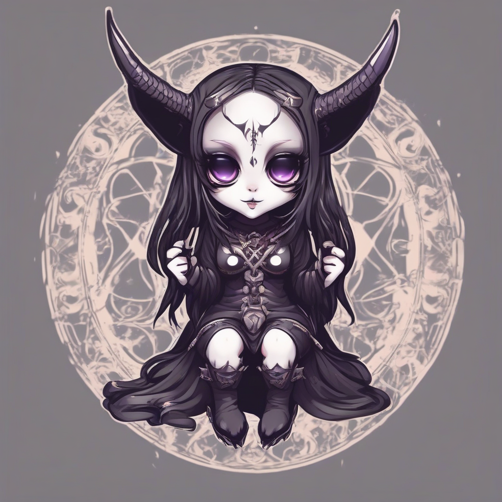 baphomet cute chibi by मुफ्त एआई छवि जनरेटर - बिना लॉगिन के✨ | AIGAZOU