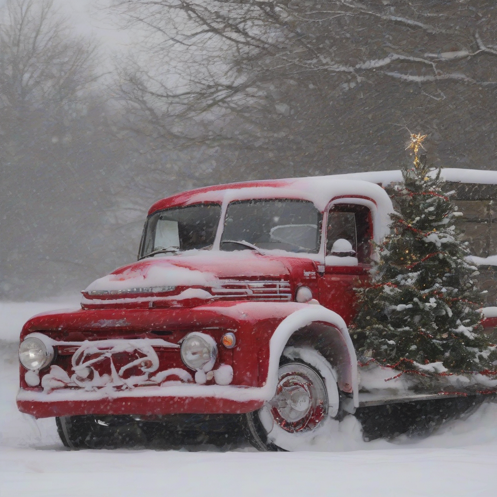 ltm 1250 rot hartinger weihnachten schnee by Générateur d'images par IA gratuit - Aucune connexion nécessaire✨ | AIGAZOU