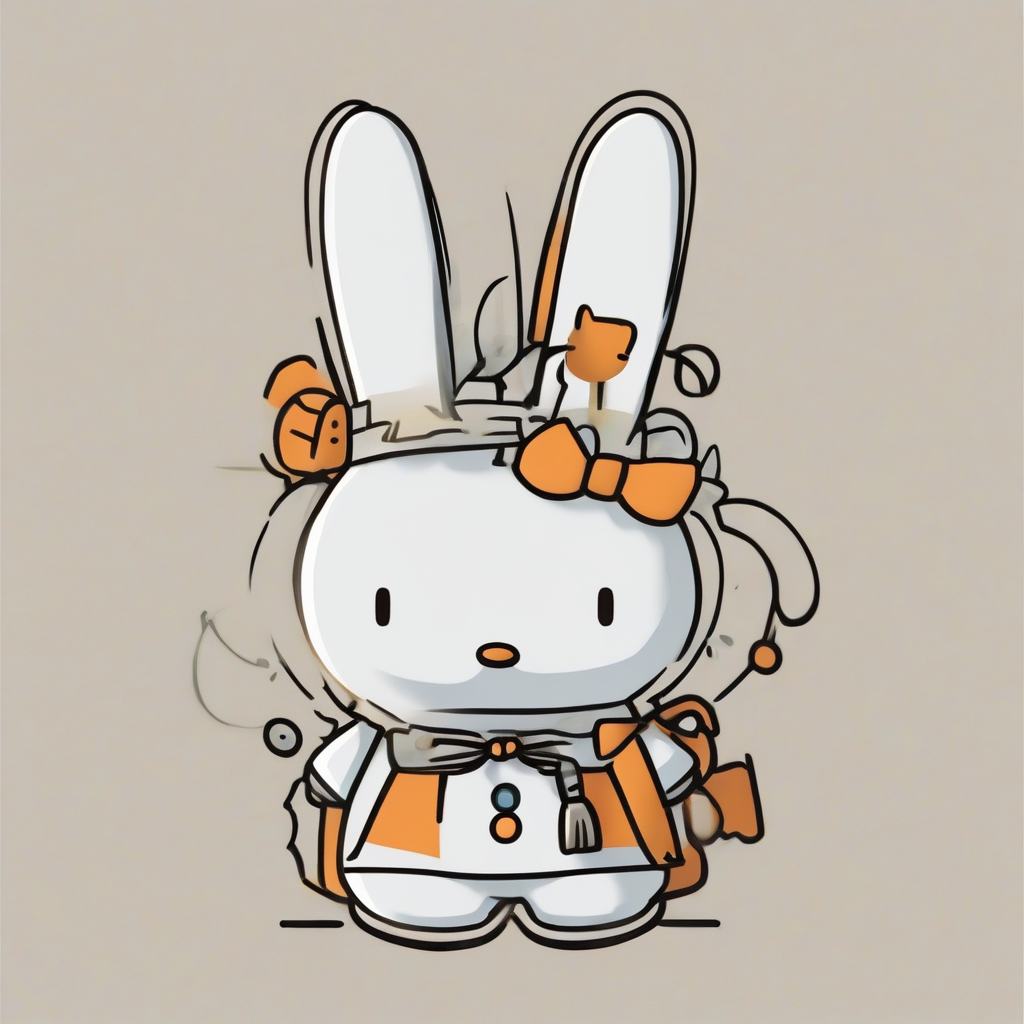 miffy style corobockle by मुफ्त एआई छवि जनरेटर - बिना लॉगिन के✨ | AIGAZOU