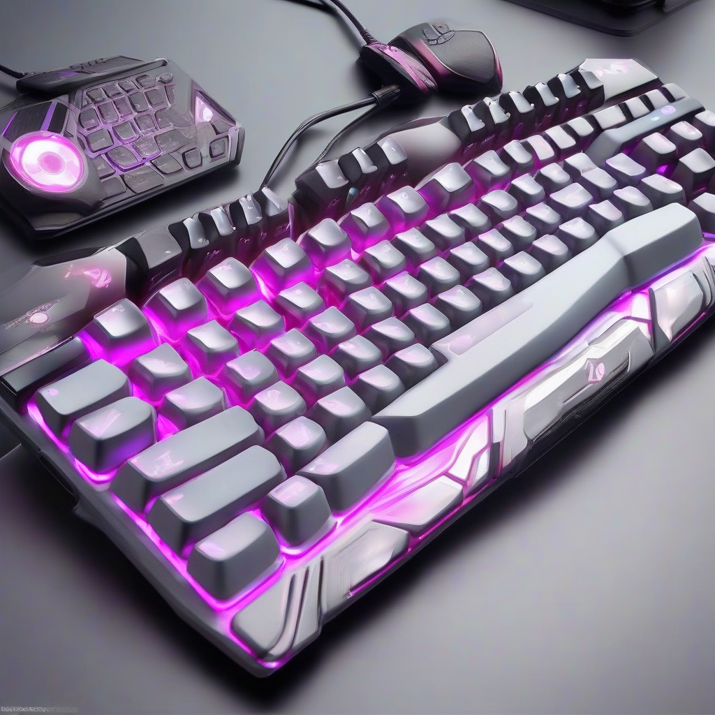 gaming keyboard beautiful by मुफ्त एआई छवि जनरेटर - बिना लॉगिन के✨ | AIGAZOU