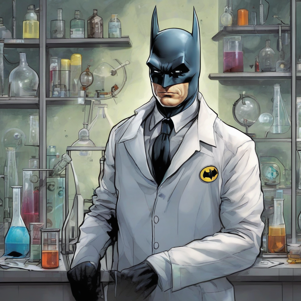 batman dressed as a scientist by Générateur d'images par IA gratuit - Aucune connexion nécessaire✨ | AIGAZOU