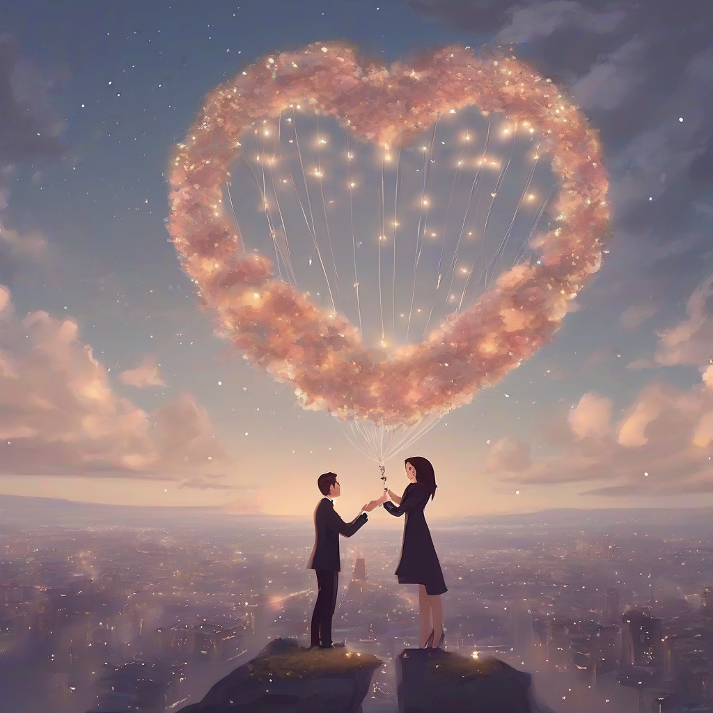 propose in the sky by मुफ्त एआई छवि जनरेटर - बिना लॉगिन के✨ | AIGAZOU