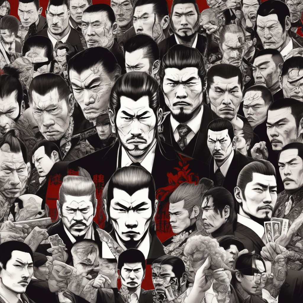 200 yakuza members by Générateur d'images par IA gratuit - Aucune connexion nécessaire✨ | AIGAZOU