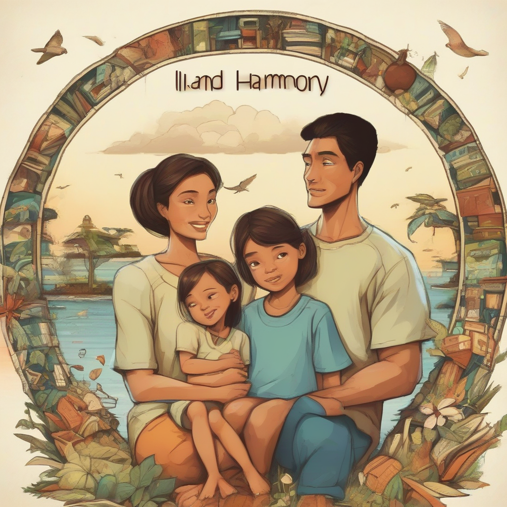 family education island harmony future by मुफ्त एआई छवि जनरेटर - बिना लॉगिन के✨ | AIGAZOU