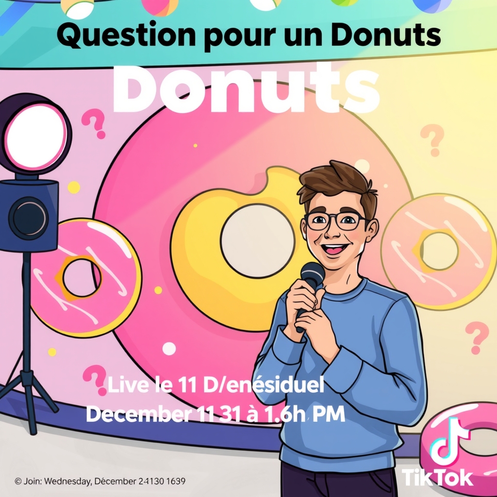 question pour un donuts by मुफ्त एआई छवि जनरेटर - बिना लॉगिन के✨ | AIGAZOU