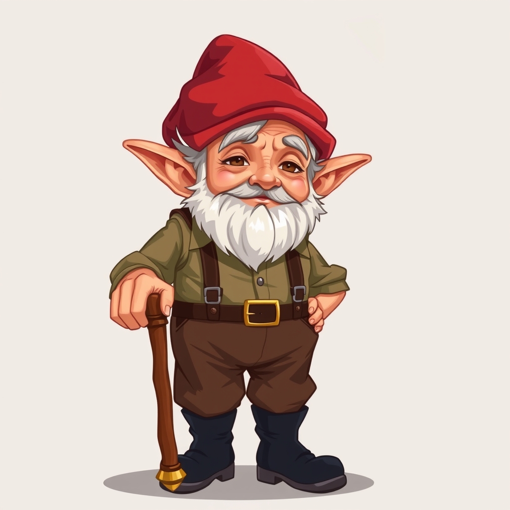 old man white hair red hat pants boots by मुफ्त एआई छवि जनरेटर - बिना लॉगिन के✨ | AIGAZOU