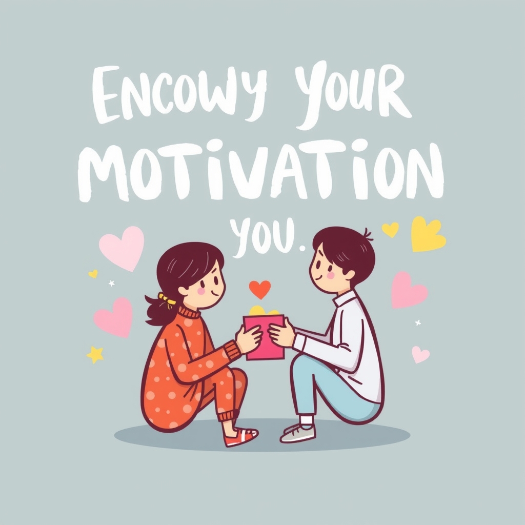 inspirational and encouraging mood cute style by Générateur d'images par IA gratuit - Aucune connexion nécessaire✨ | AIGAZOU