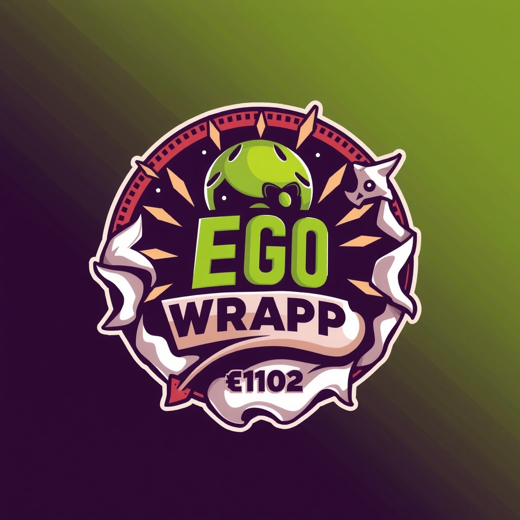 egowrapp logo with number 1102 by मुफ्त एआई छवि जनरेटर - बिना लॉगिन के✨ | AIGAZOU