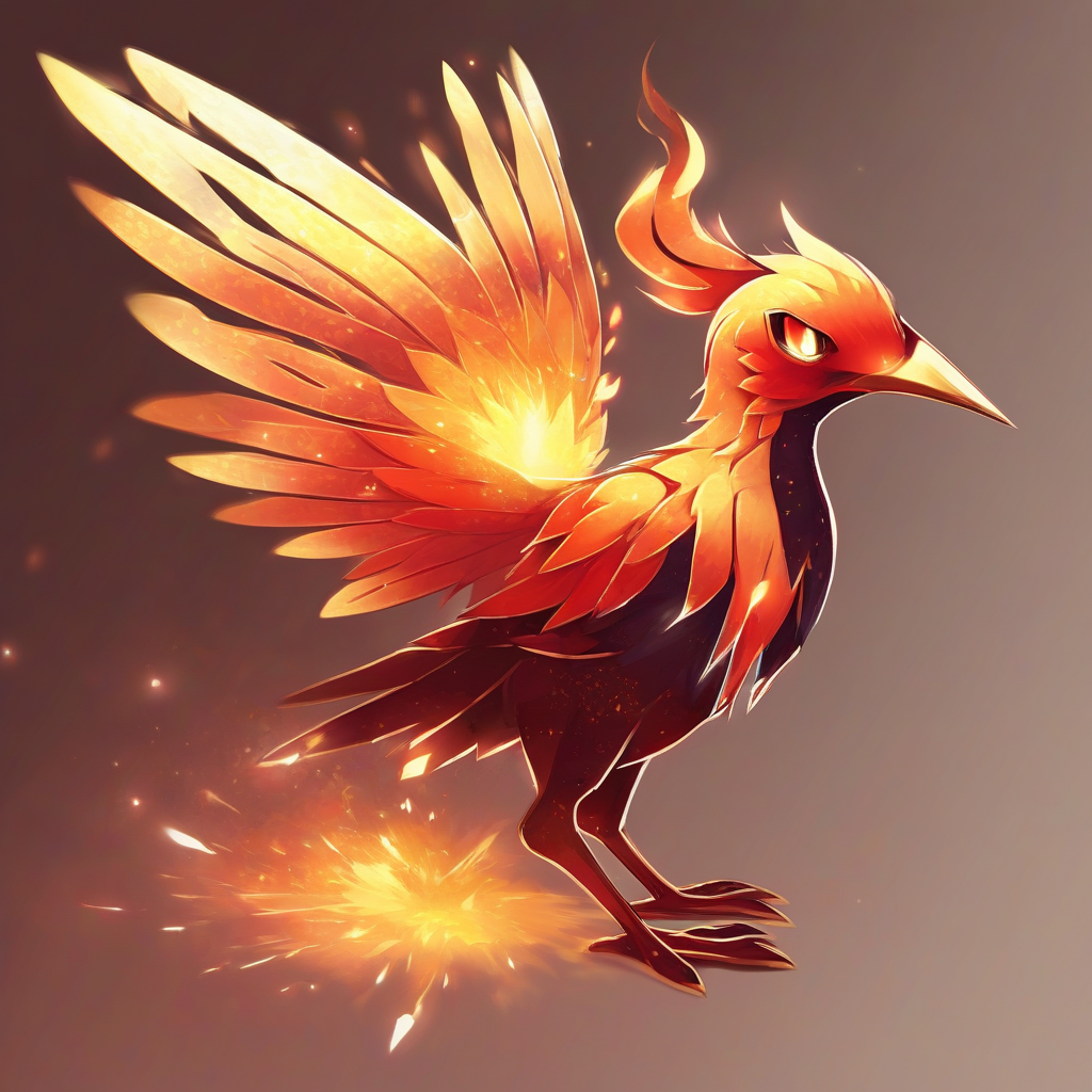 ignivis a flaming feathered fire spirit by मुफ्त एआई छवि जनरेटर - बिना लॉगिन के✨ | AIGAZOU