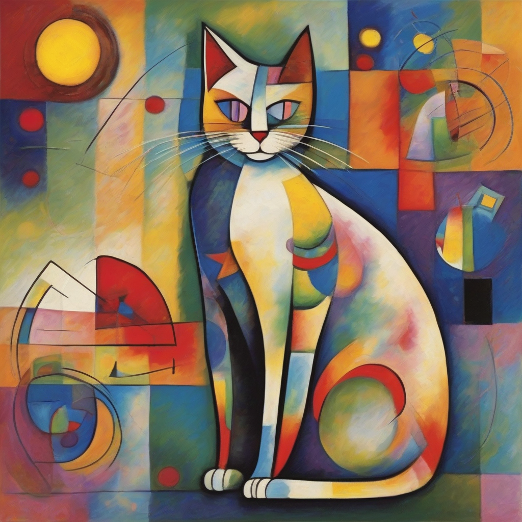 kandinsky cat by मुफ्त एआई छवि जनरेटर - बिना लॉगिन के✨ | AIGAZOU