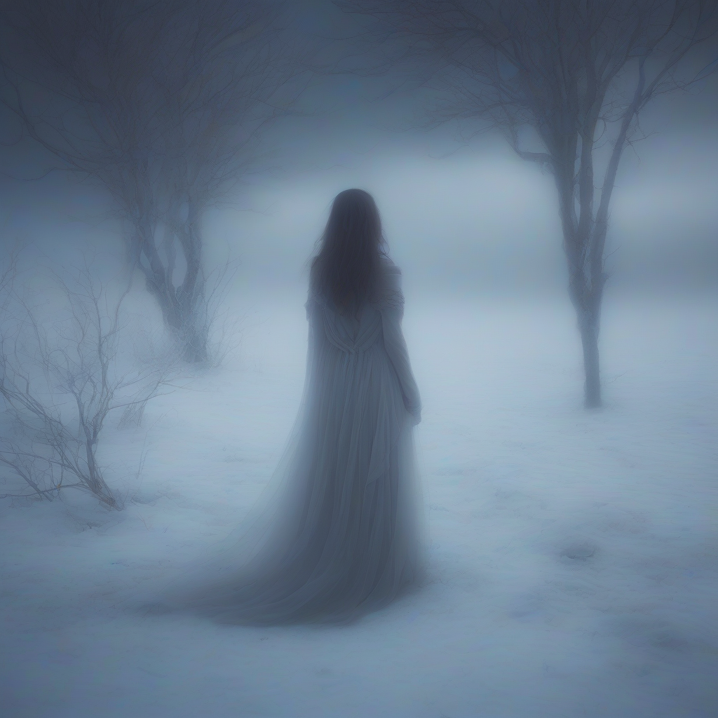 dreamlike lonely cold and elusive by 免费AI图像生成工具 | AIGAZOU