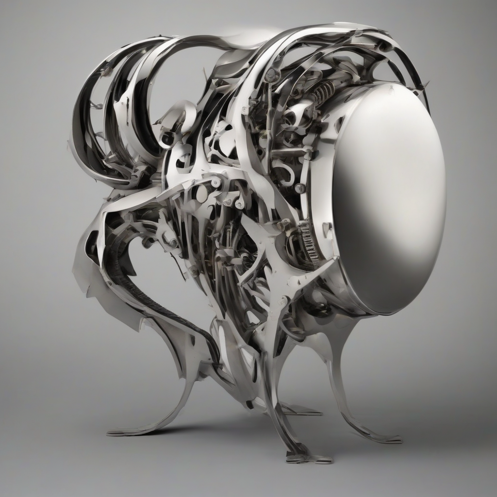 mechanical aesthetic object organic form by Générateur d'images par IA gratuit - Aucune connexion nécessaire✨ | AIGAZOU