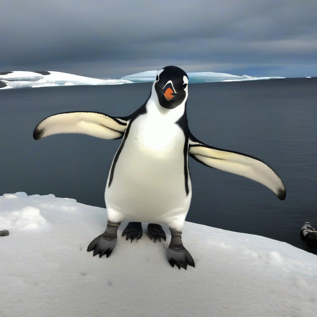 little penguin selfie by मुफ्त एआई छवि जनरेटर - बिना लॉगिन के✨ | AIGAZOU