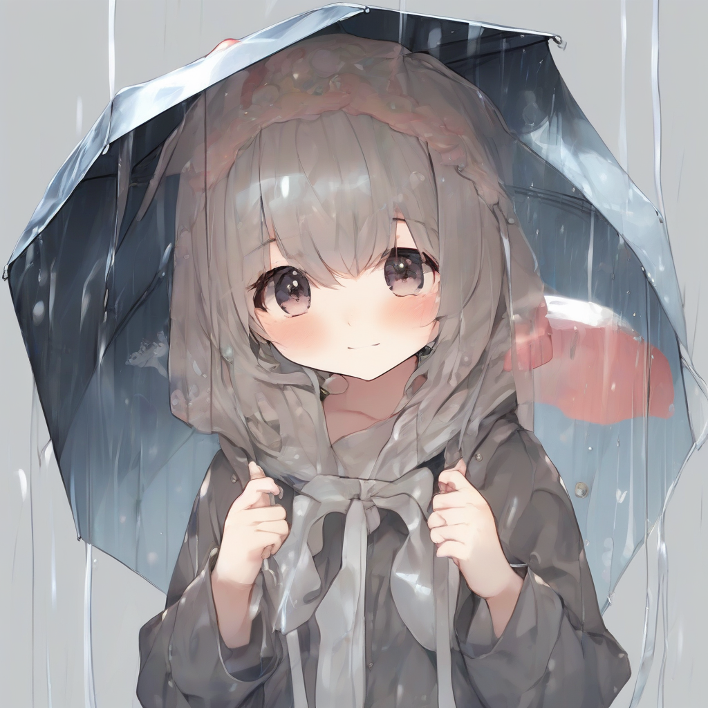 teruteru bouzu rain transparency cute by मुफ्त एआई छवि जनरेटर - बिना लॉगिन के✨ | AIGAZOU