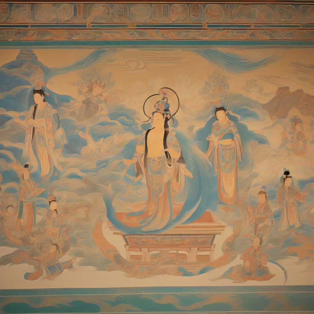 dunhuang murals by मुफ्त एआई छवि जनरेटर - बिना लॉगिन के✨ | AIGAZOU