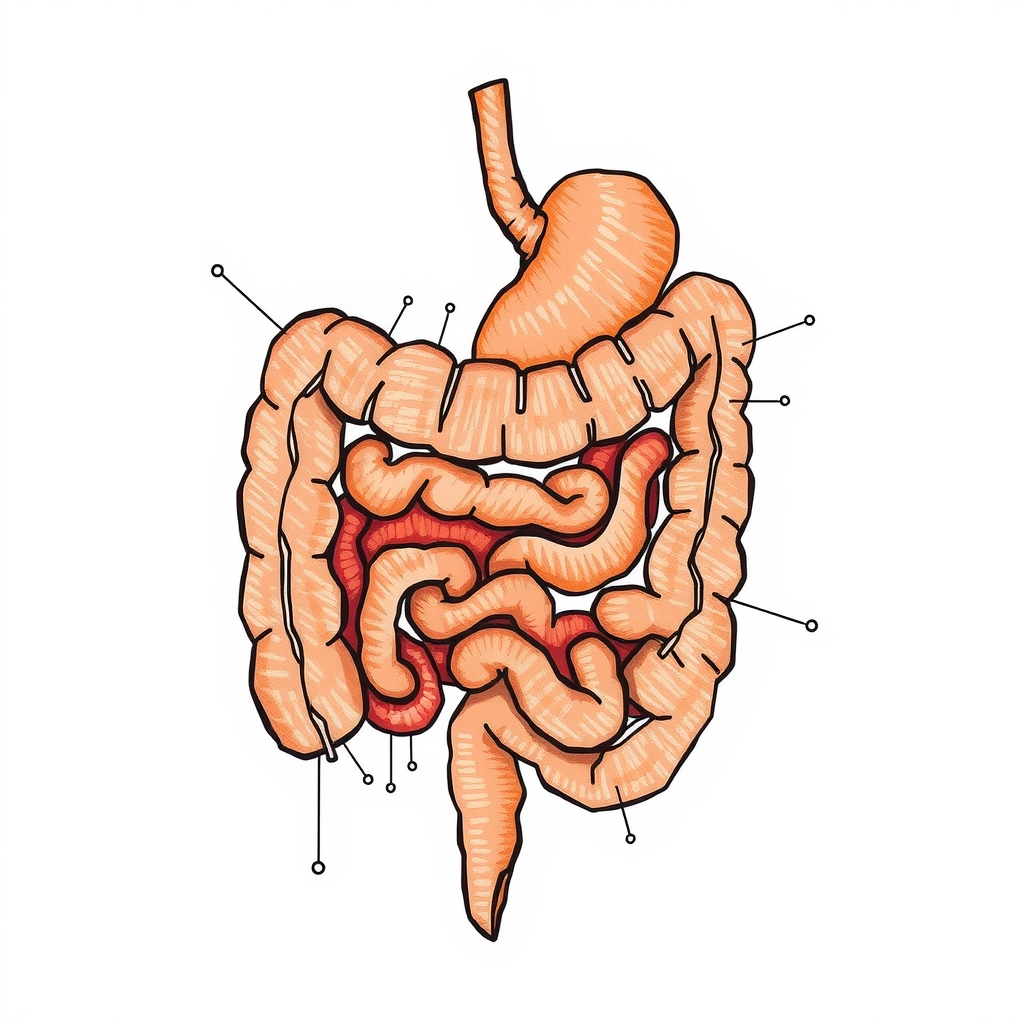 large small and various intestines hand drawn by Générateur d'images par IA gratuit - Aucune connexion nécessaire✨ | AIGAZOU