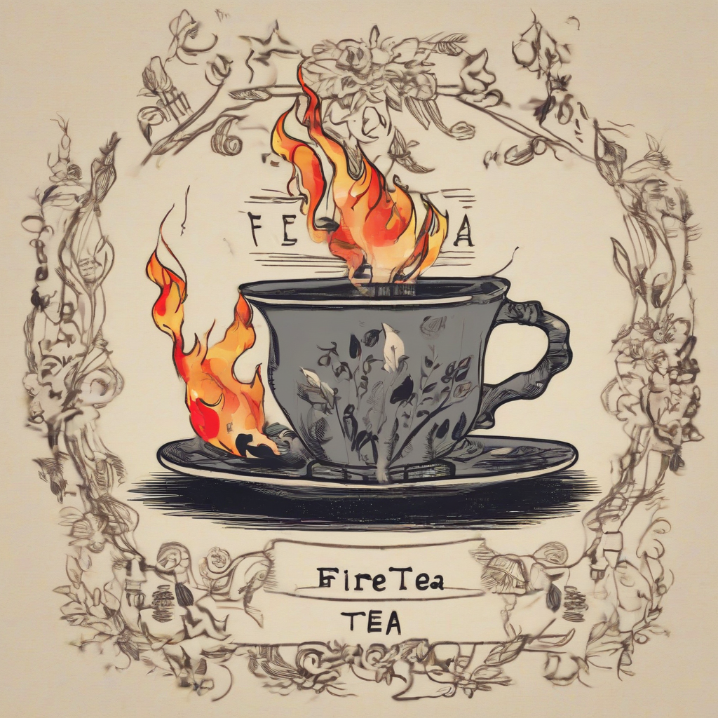 fire tea by Générateur d'images par IA gratuit - Aucune connexion nécessaire✨ | AIGAZOU