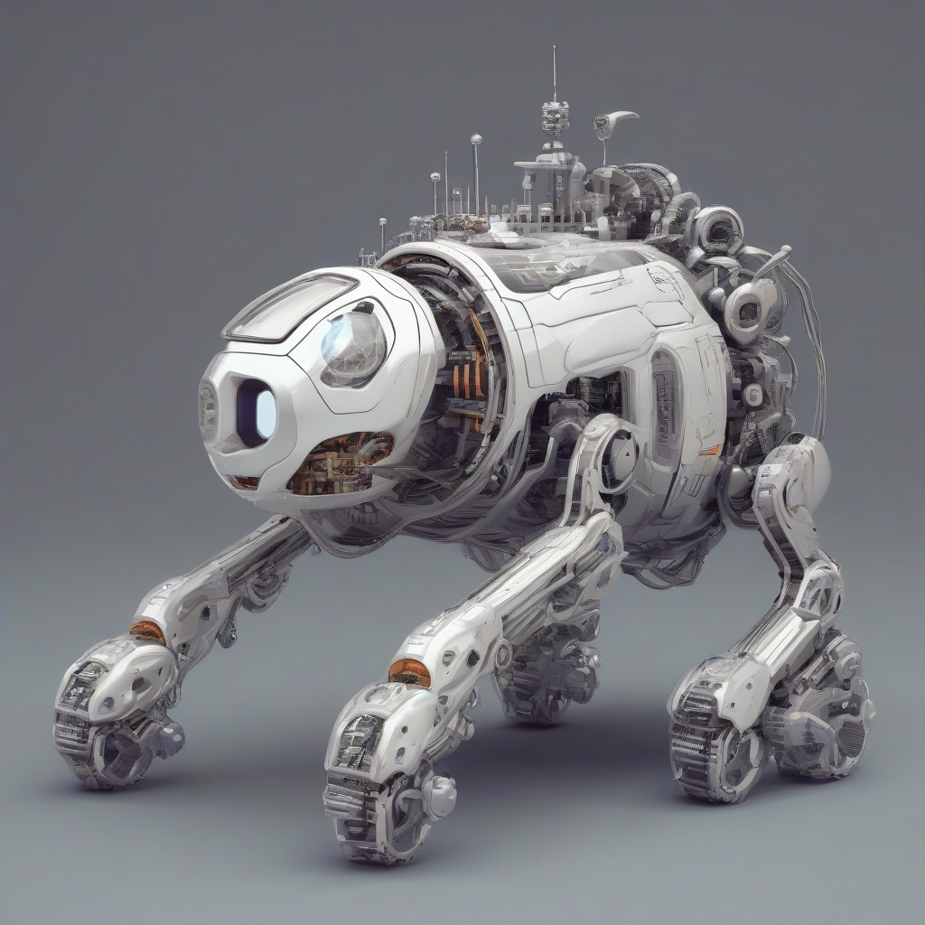 future city my mechanical pet by मुफ्त एआई छवि जनरेटर - बिना लॉगिन के✨ | AIGAZOU