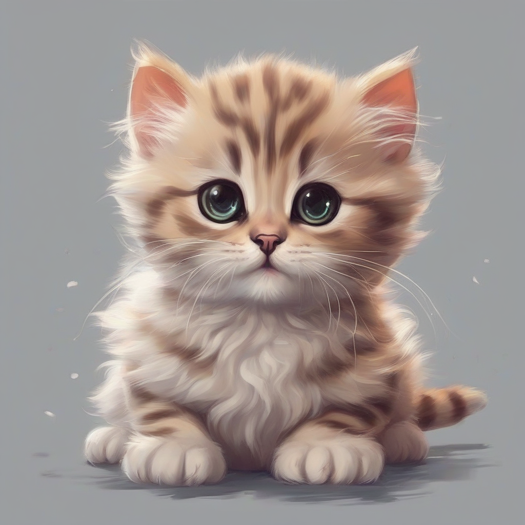 cute cat by Générateur d'images par IA gratuit - Aucune connexion nécessaire✨ | AIGAZOU