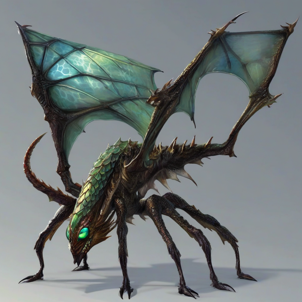 a spider dragon hybrid with intimidating features by मुफ्त एआई छवि जनरेटर - बिना लॉगिन के✨ | AIGAZOU