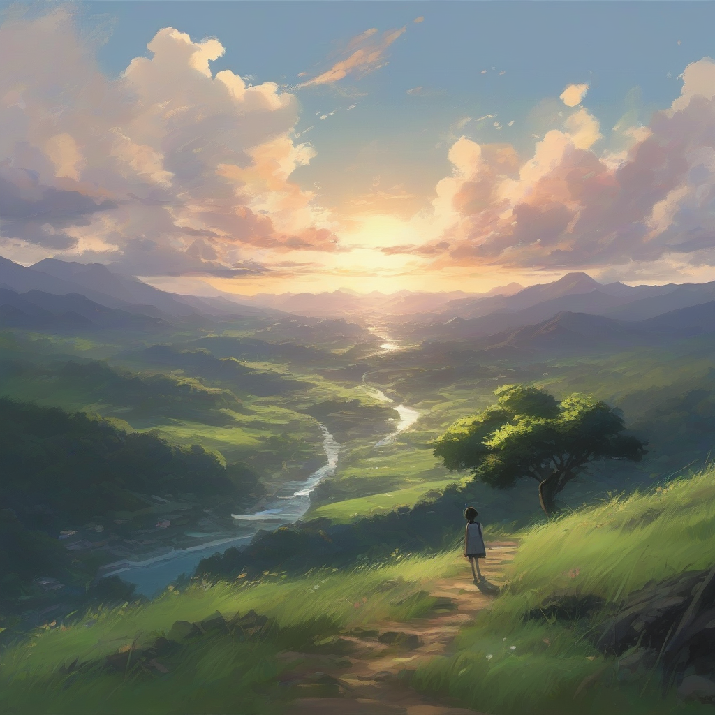 your name style landscape painting by मुफ्त एआई छवि जनरेटर - बिना लॉगिन के✨ | AIGAZOU