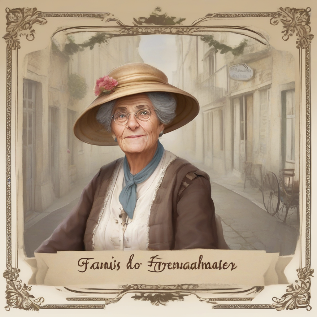 generate an image of a french grandmother by Générateur d'images par IA gratuit - Aucune connexion nécessaire✨ | AIGAZOU