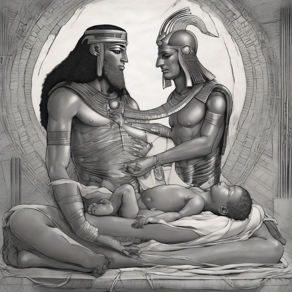 seth and horus at birth by मुफ्त एआई छवि जनरेटर - बिना लॉगिन के✨ | AIGAZOU