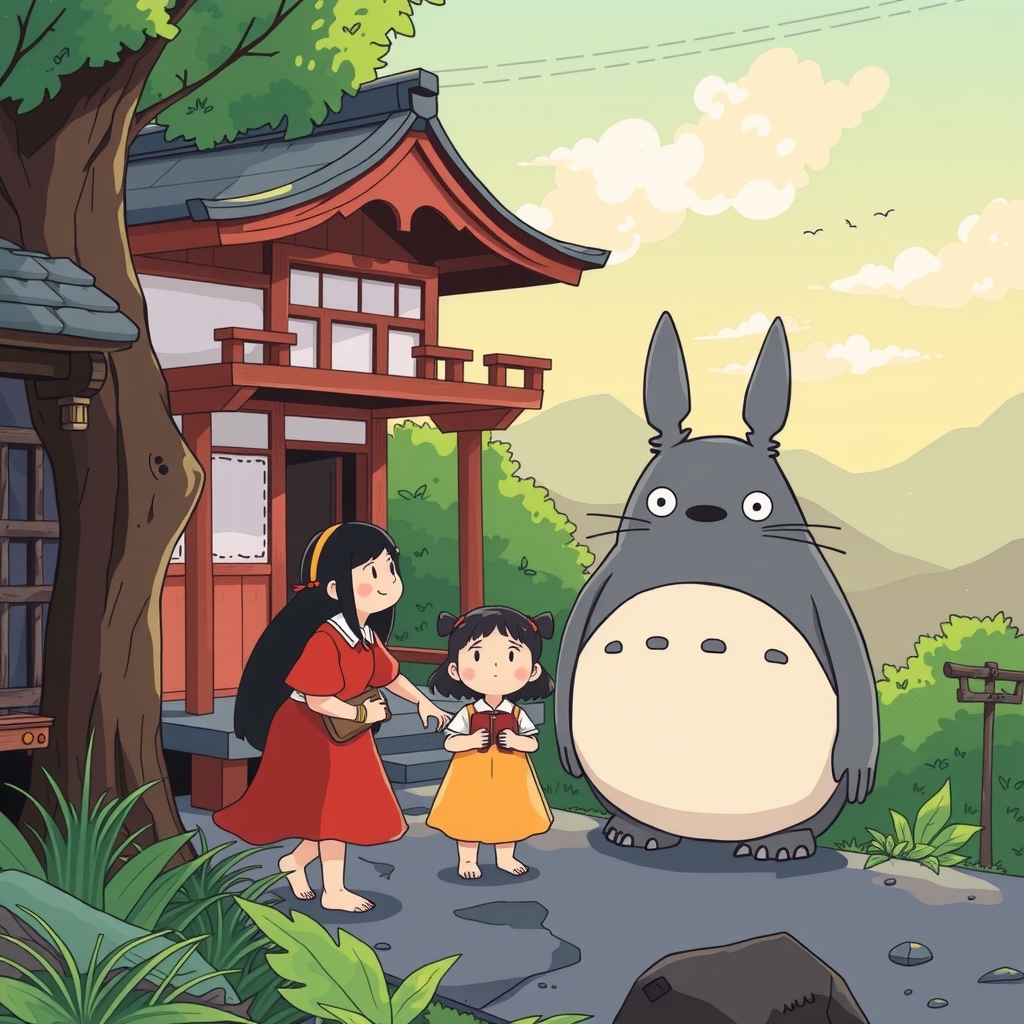 studio ghibli by मुफ्त एआई छवि जनरेटर - बिना लॉगिन के✨ | AIGAZOU