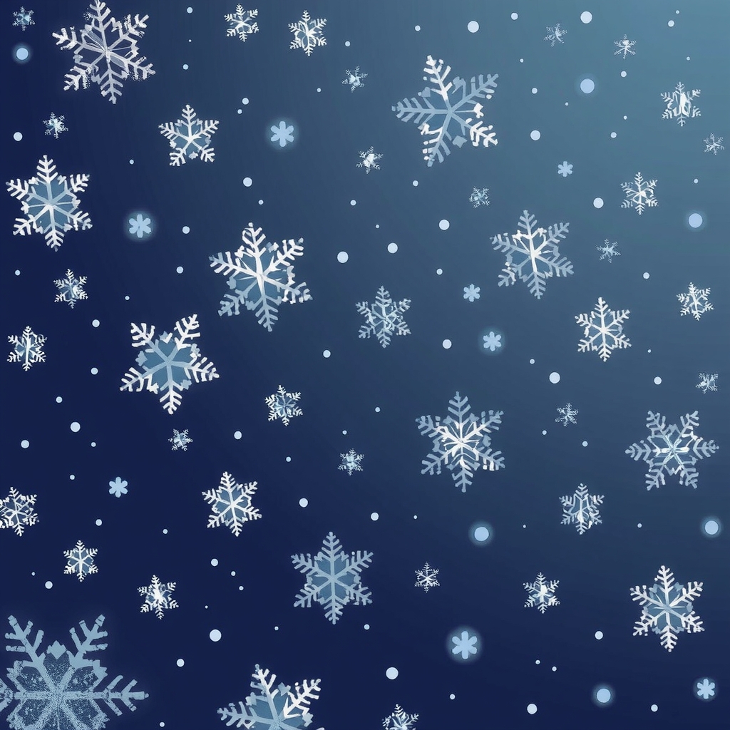 many snowflakes in the sky at night by Générateur d'images par IA gratuit - Aucune connexion nécessaire✨ | AIGAZOU