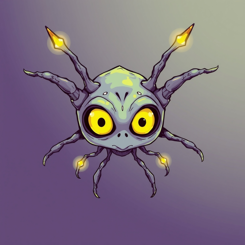 an alien animal with yellow eyes at the end of their antennas by मुफ्त एआई छवि जनरेटर - बिना लॉगिन के✨ | AIGAZOU