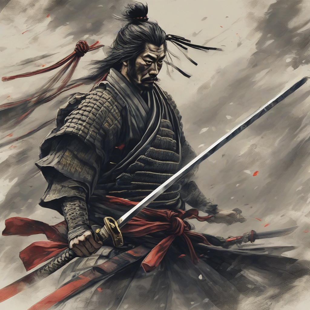 samurai swinging down the sword by मुफ्त एआई छवि जनरेटर - बिना लॉगिन के✨ | AIGAZOU