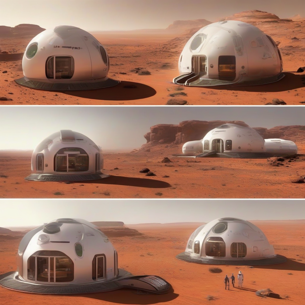 mars habitat facility by मुफ्त एआई छवि जनरेटर - बिना लॉगिन के✨ | AIGAZOU