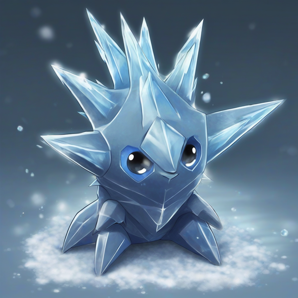 frostix ice rock style pokemon by मुफ्त एआई छवि जनरेटर - बिना लॉगिन के✨ | AIGAZOU