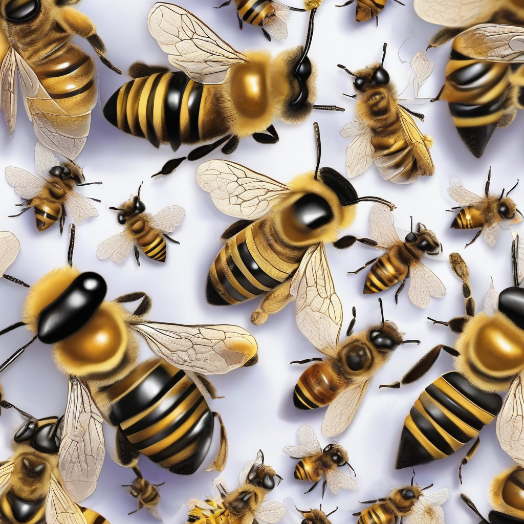 competition honeybees versus wildbees by मुफ्त एआई छवि जनरेटर - बिना लॉगिन के✨ | AIGAZOU