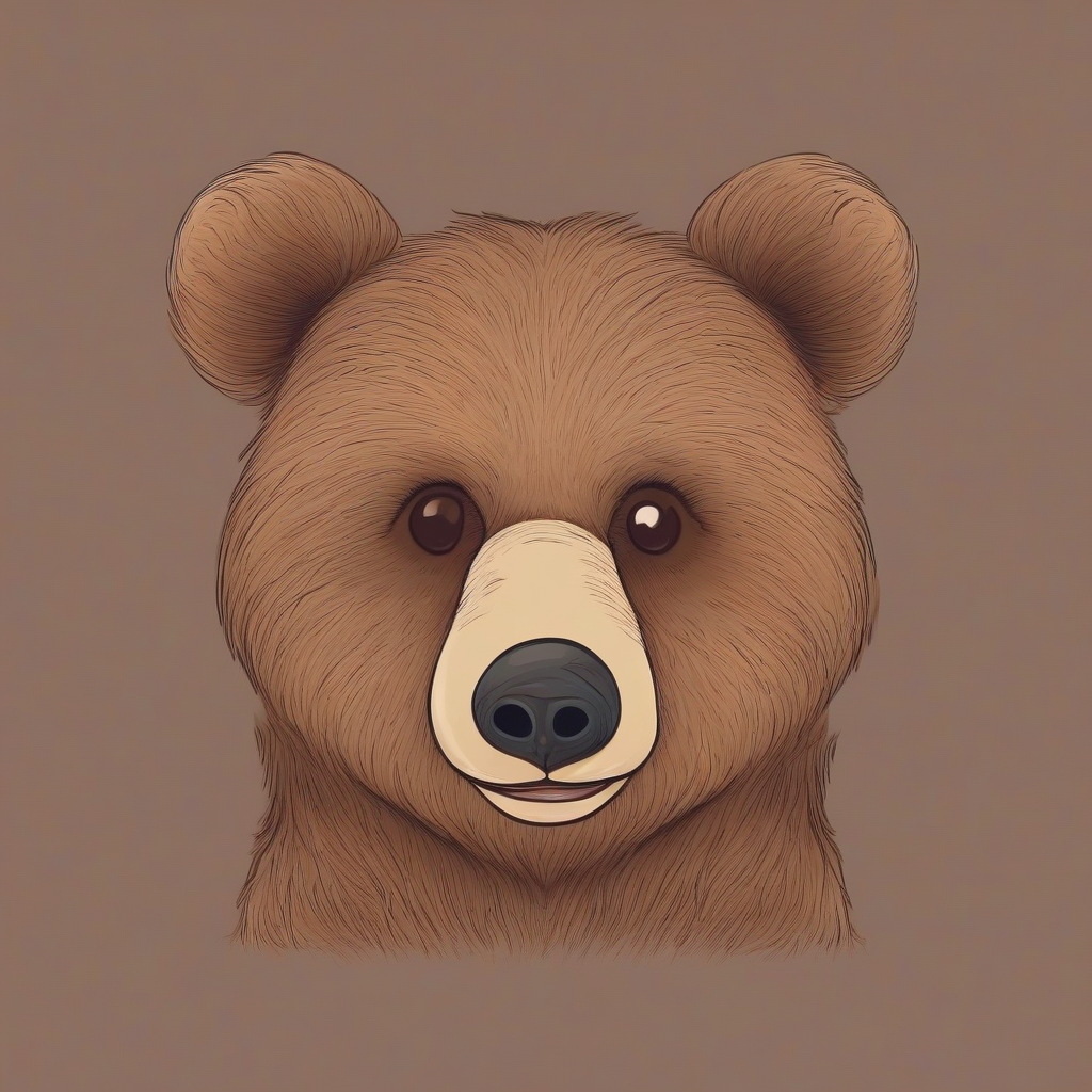 a small brown bear with a nice face by मुफ्त एआई छवि जनरेटर - बिना लॉगिन के✨ | AIGAZOU