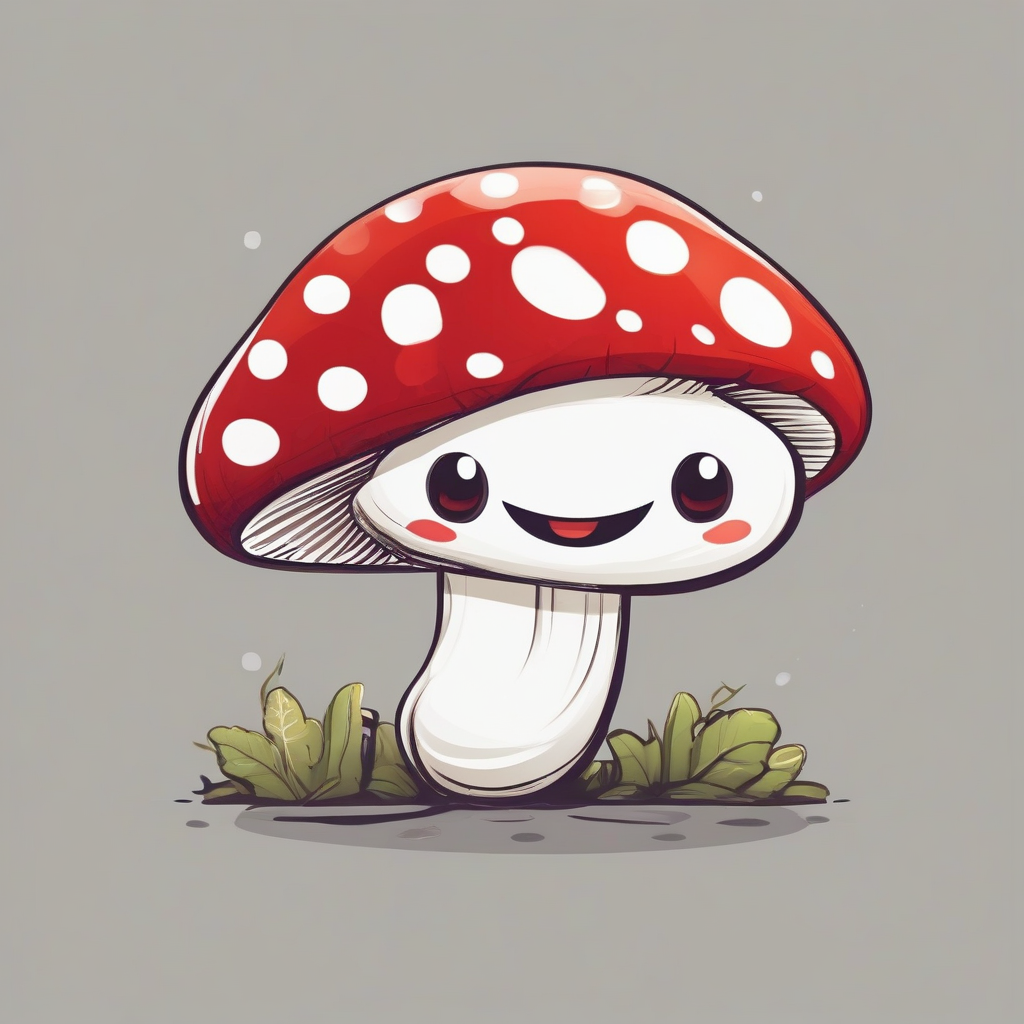 red mushroom character with white spots by मुफ्त एआई छवि जनरेटर - बिना लॉगिन के✨ | AIGAZOU