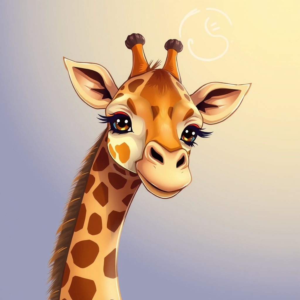 a cute giraffe drawing by मुफ्त एआई छवि जनरेटर - बिना लॉगिन के✨ | AIGAZOU