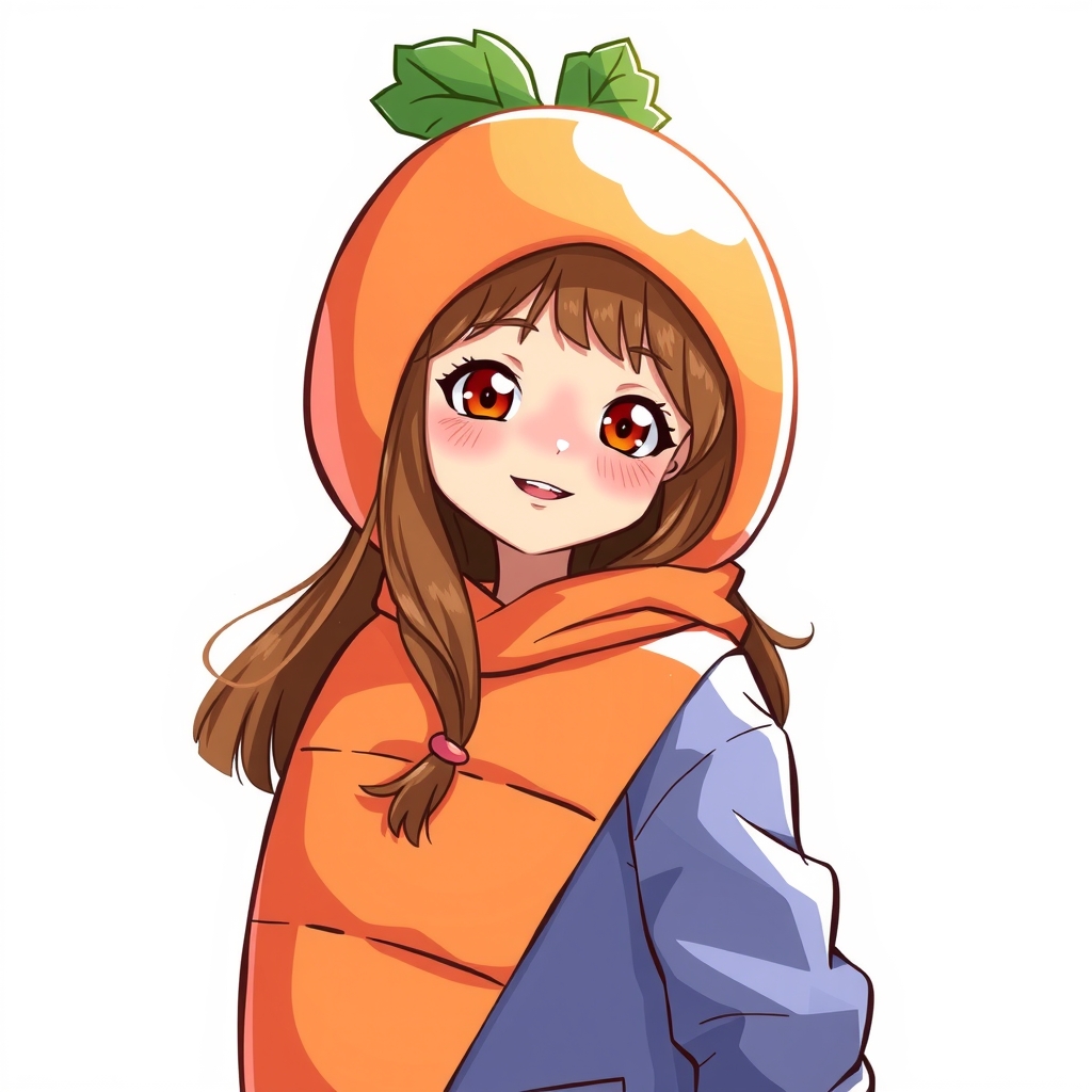 a cute woman in a carrot costume by मुफ्त एआई छवि जनरेटर - बिना लॉगिन के✨ | AIGAZOU